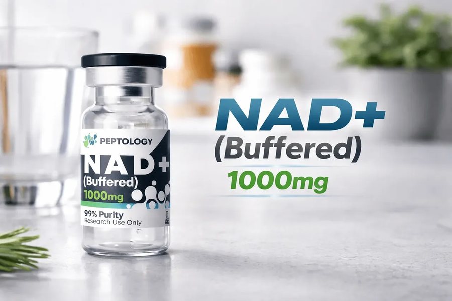 NAD+ (Buffered) 1000 mg – cellulaire energie, DNA-herstel en mitochondriale ondersteuning