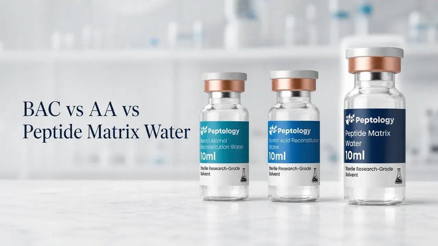Bacteriostatisch water, azijnzuur of Matrix Water: welk reconstitutiemedium?