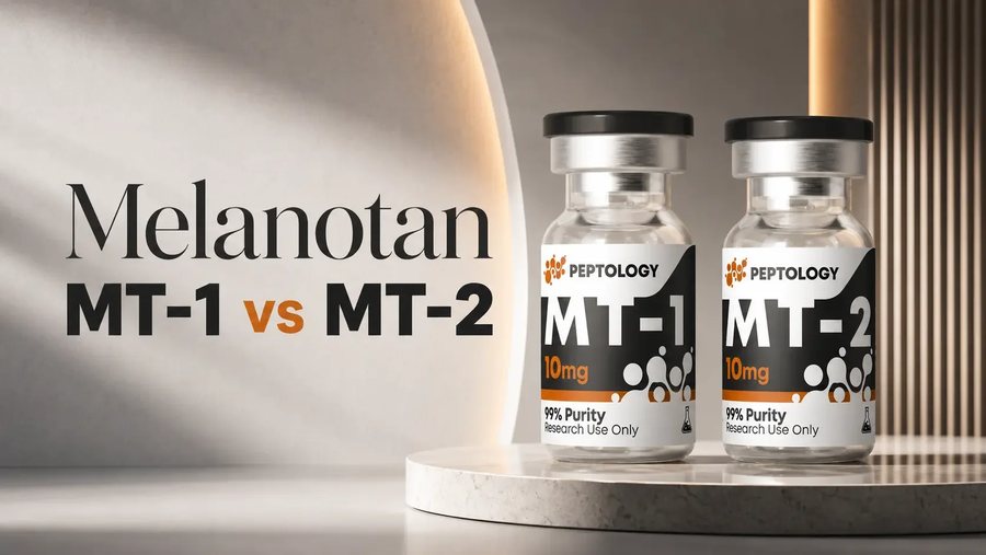 MT-1 versus MT-2: welk Melanotan-bruiningspeptide kiezen en wat is het verschil