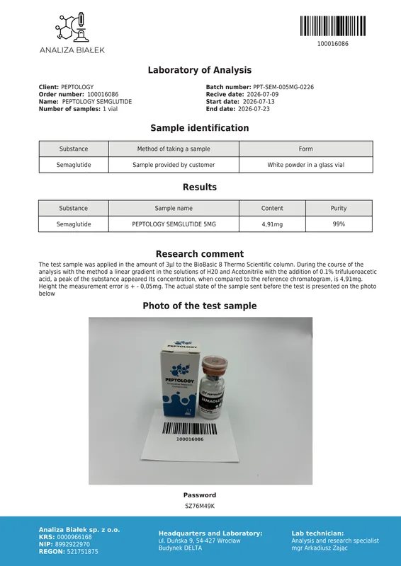 Semaglutide 5 mg/10mg – GLP-1-receptoragonist – afbeelding 2